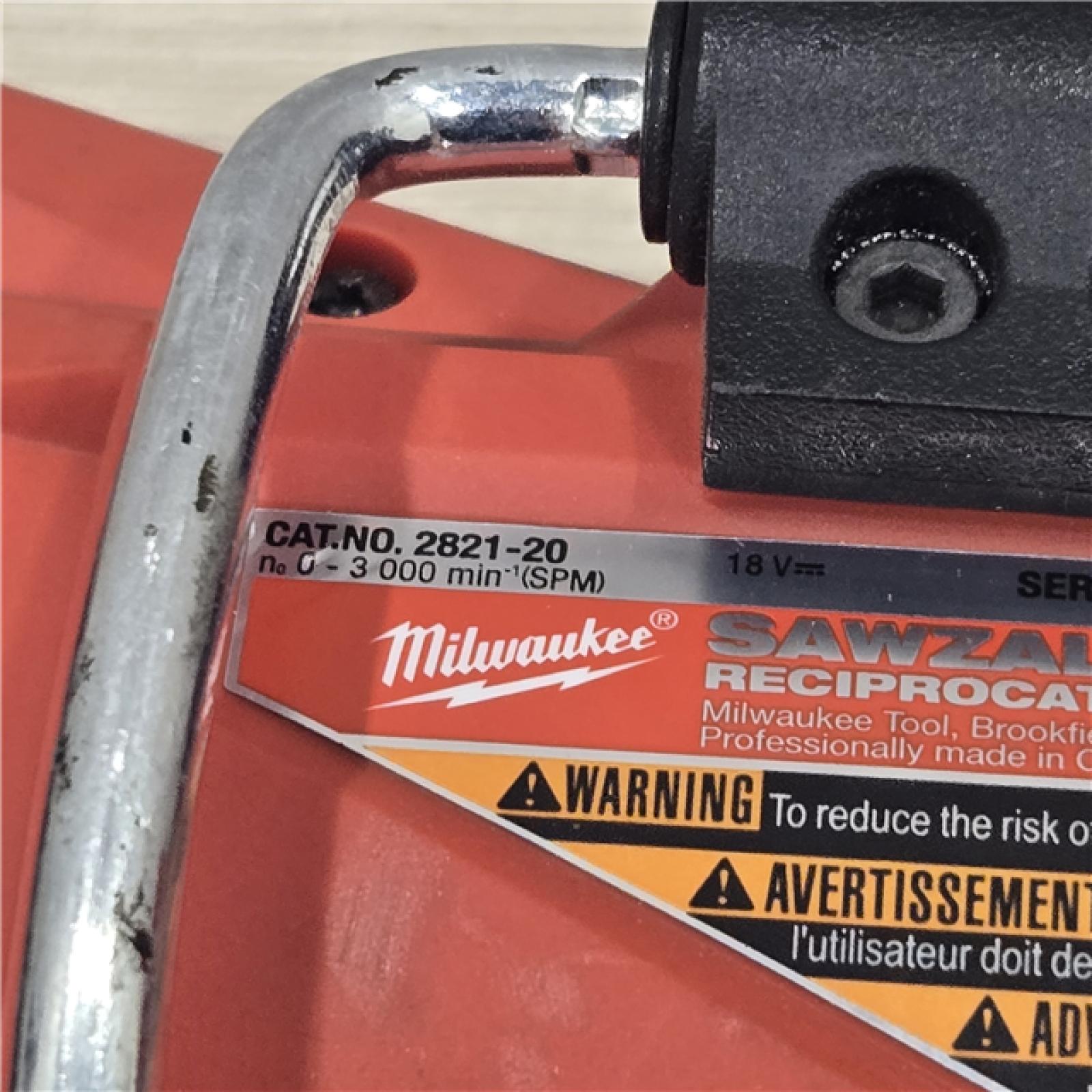 AS-IS Milwaukee M18 Fuel Sawzall Cordless Reciprocating Saw (TOOL ONLY)