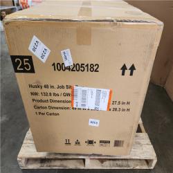 Phoenix NEW Husky Tool Storage 48 in. W Black Steel Job Site Toolbox (SEALED)