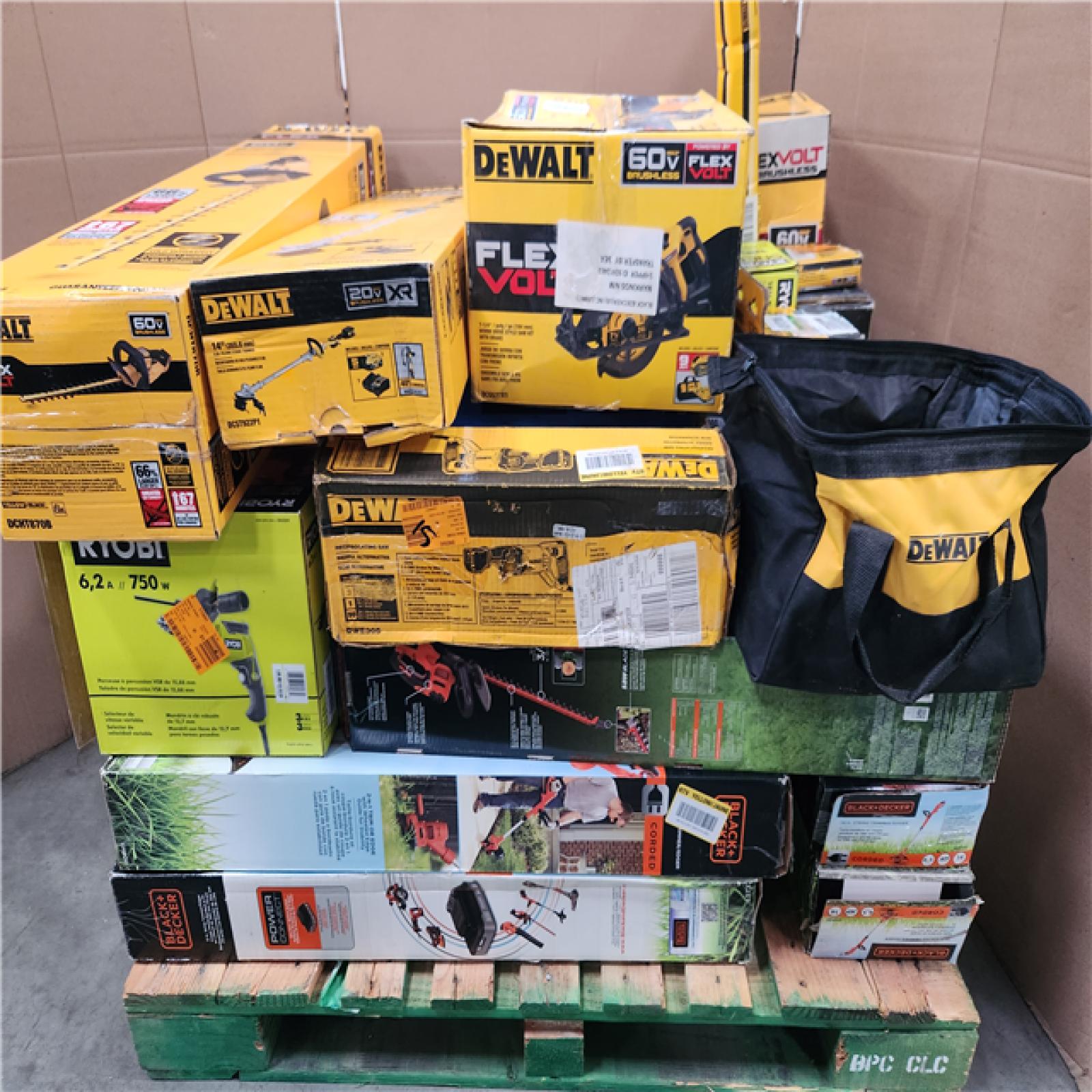 CALIFORNIA AS-IS TOOL PALLET