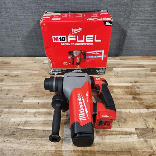 HOUSTON LOCATION - AS-IS Milwaukee FUEL 18V Lithium-Ion Brushless Cordless SDS-Plus 1-1/8 in. Rotary Hammer Drill (Tool-Only)