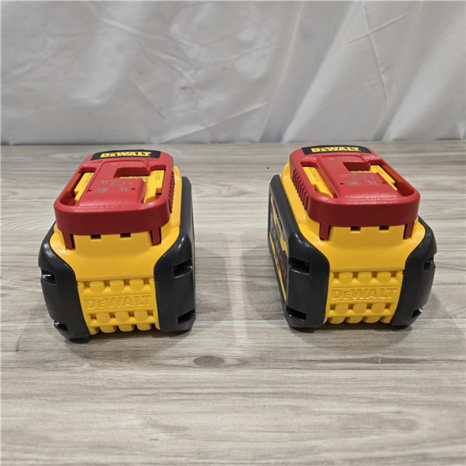 AS-IS DEWALT FLEXVOLT 20-Volt/60-Volt MAX Lithium-Ion 6.0Ah Battery Pack (2-Pack)