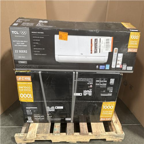 CALIFORNIA LIKE NEW TCL DUCTLESS MINI SPLIT
