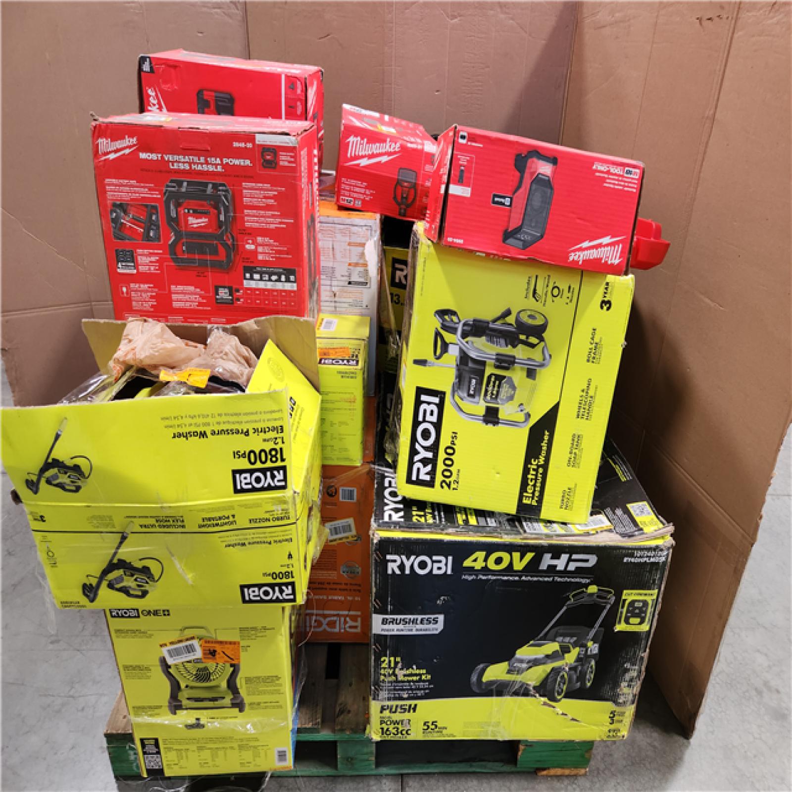 CALIFORNIA AS-IS TOOL PALLET