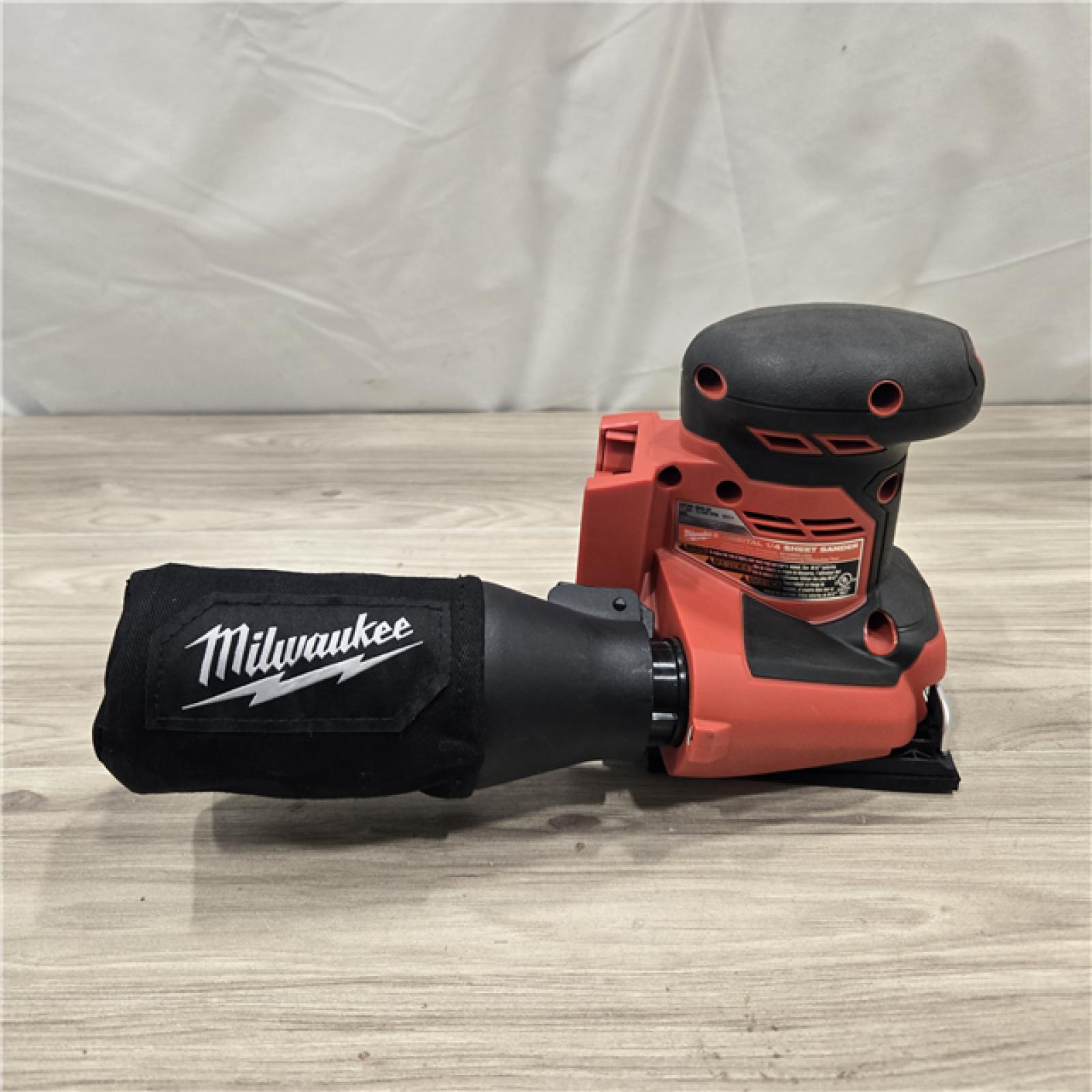 AS-IS Milwaukee 1/4 in. Sheet Sander (Tool-Only)