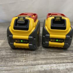 AS-IS DEWALT FLEXVOLT 20V/60V MAX Lithium-Ion 6.0Ah Battery Pack (2 Pack)