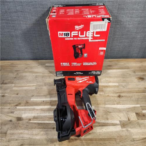 HOUSTON LOCATION - AS-IS Milwaukee M18 FUEL Coil Roofing Nailer (TOOL ONLY)