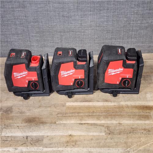 HOUSTON LOCATION - AS-IS MILWAUKEE 3 LASER TOOL COMBO