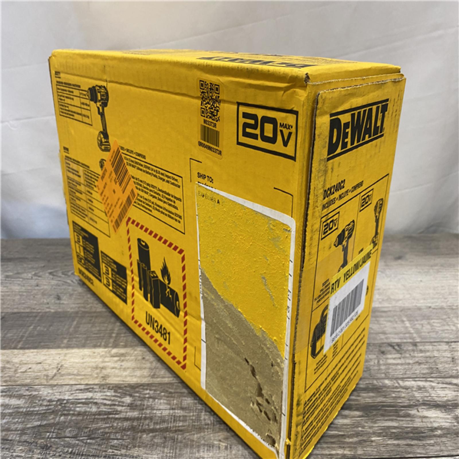 NEW - DEWALT 20V MAX Cordless Drill/Impact 2 Tool Combo Kit