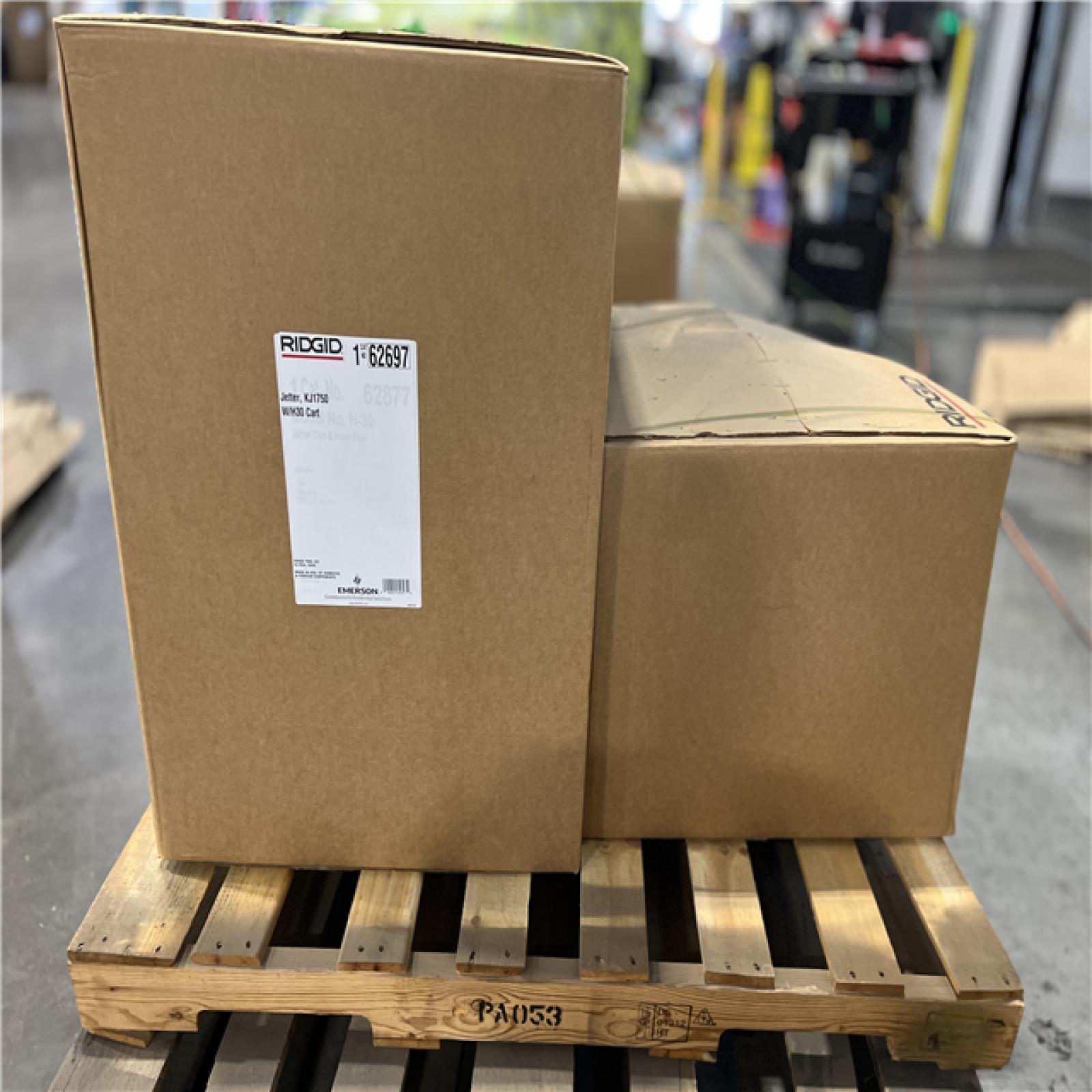 DALLAS LOCATION - RIDGID® 62697 KJ-1750-C Water Jetter Machine, 2 hp, 115 VAC