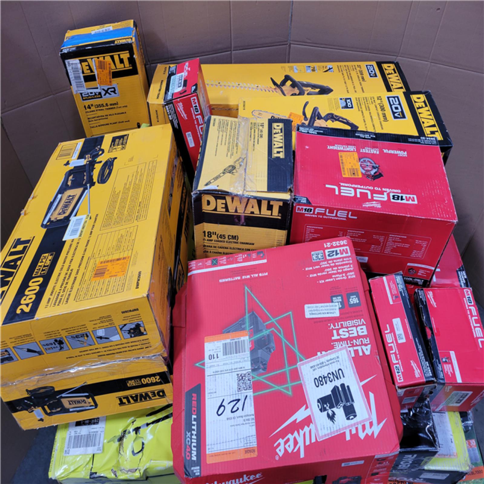 CALIFORNIA AS-IS TOOL PALLET