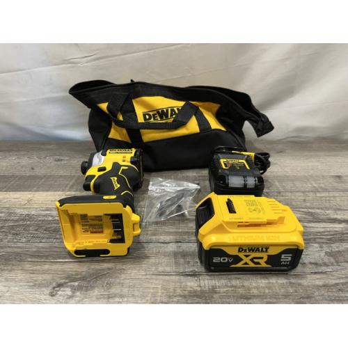 AS-IS DEWALT ATOMIC 20V MAX Lithium-Ion Cordless 1/4 in. Brushless Impact Driver Kit