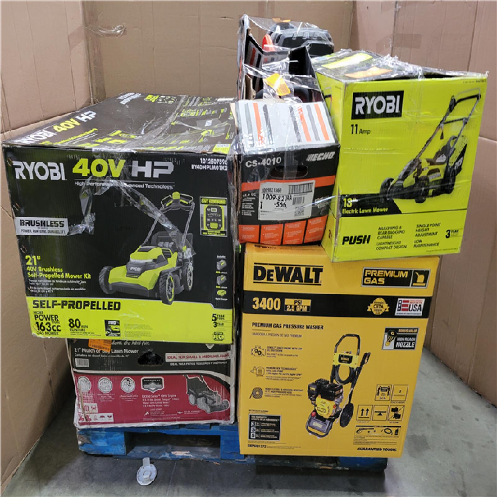 CALIFORNIA AS-IS OUTDOOR POWER EQUIPMENT