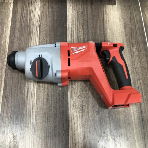 AS-IS Milwaukee 18V Lithium-Ion Brushless Cordless 1 in. SDS-Plus D-Handle Rotary Hammer (Tool-Only)