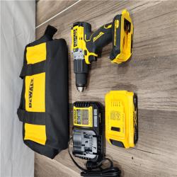 AS-IS DEWALT 20V MAX Compact Lithium-Ion 4.0Ah Battery Pack with 12V to 20V MAX Charger