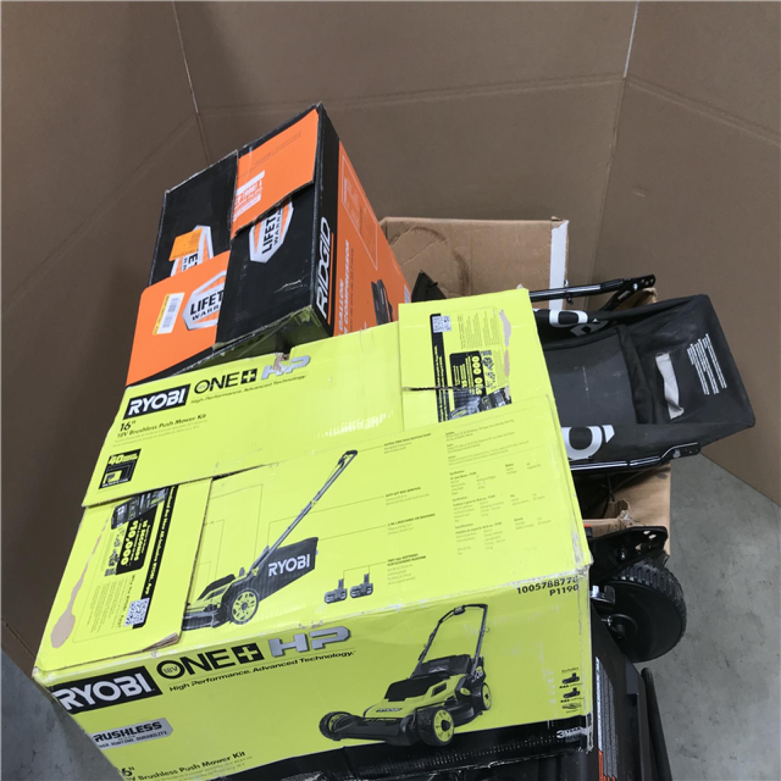 CALIFORNIA AS-IS OUTDOOR POWER EQUIPMENT