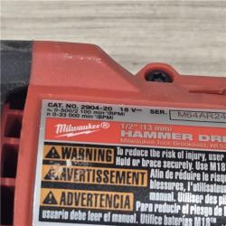 AS-IS Milwaukee 2904-20 12V 1/2  Hammer Drill/ Driver (Tool-Only)