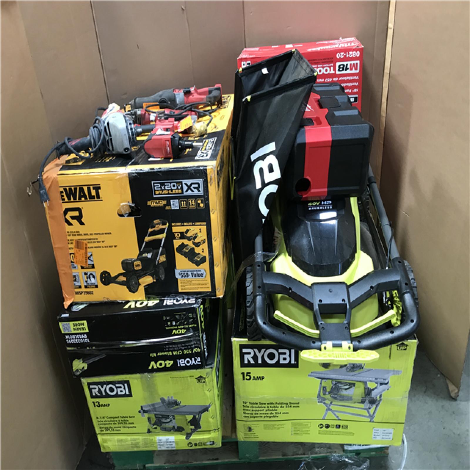 CALIFORNIA AS-IS TOOL PALLET