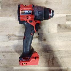 HOUSTON LOCATION - AS-IS Milwaukee 2904-22 Hammer Drill Driver Kit with Batteries  Charger & Tool Case  Red