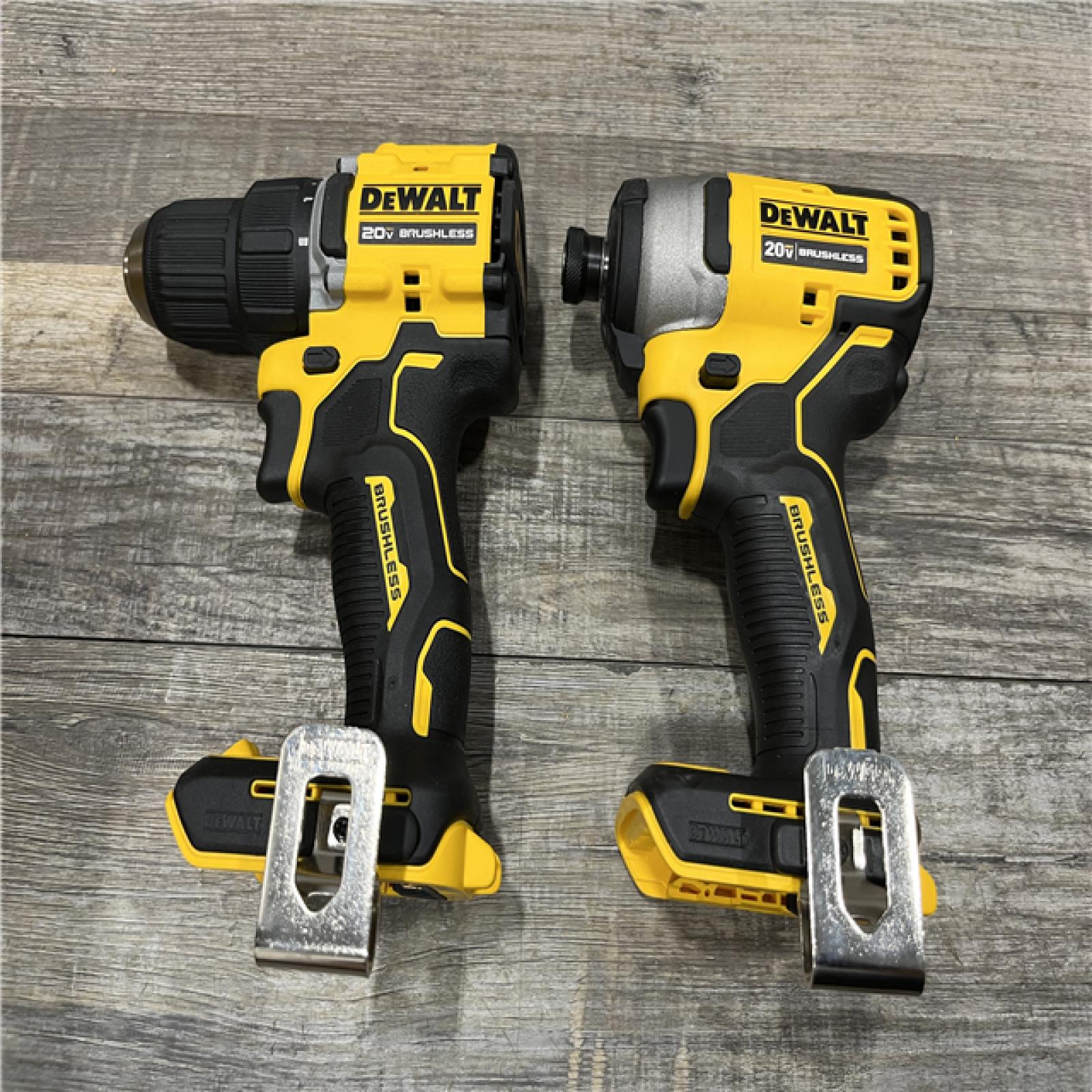 AS-IS DEWALT ATOMIC 20-Volt MAX Lithium-Ion Cordless Combo Kit