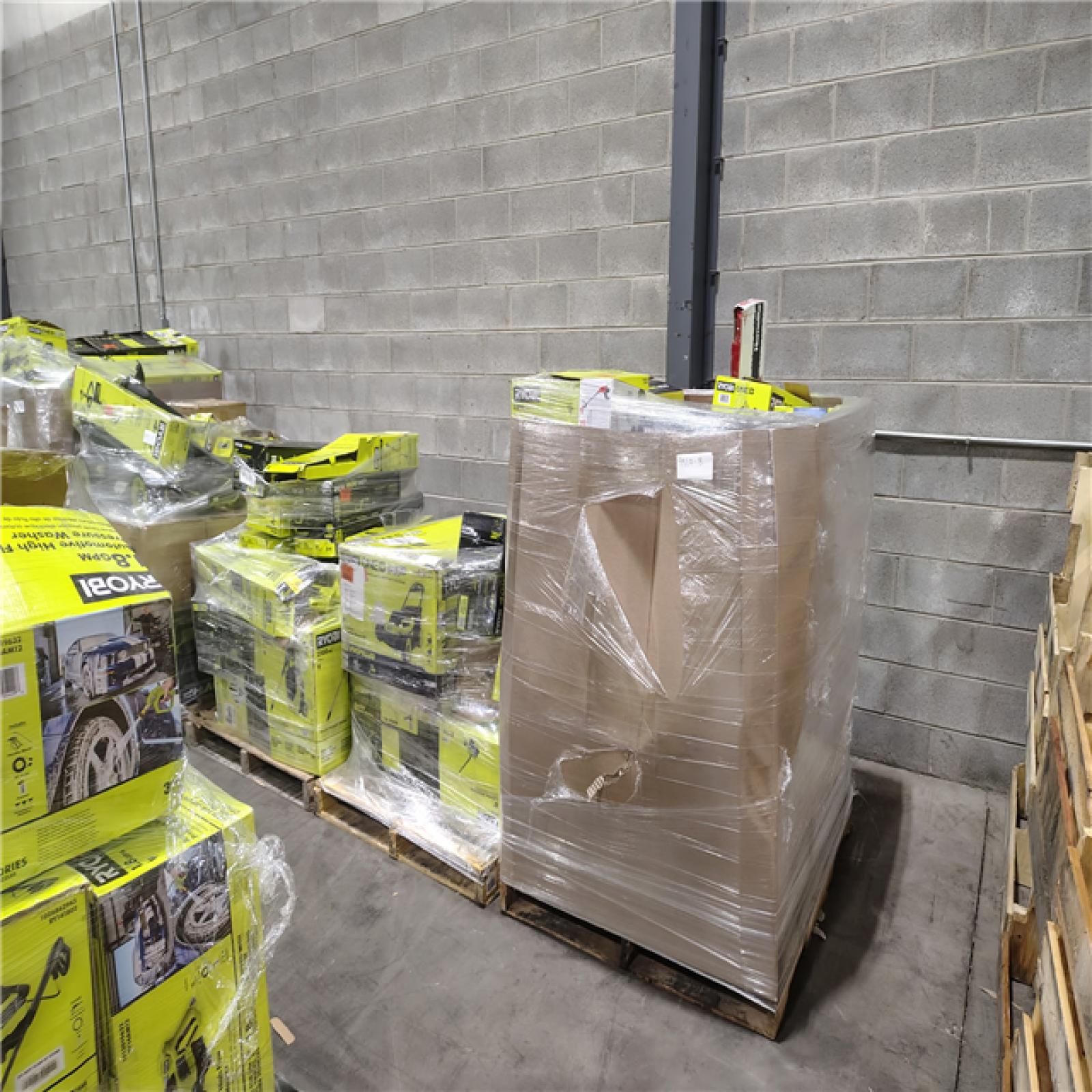 Pittston Location As-Is Power Tools Partial Truckload (14 Pallets) 9910-B