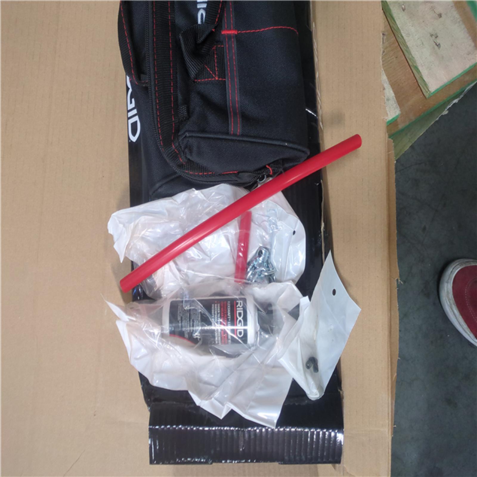 CALIFORNIA AS-IS RIGID FlexShaft Drain Cleaning Machine