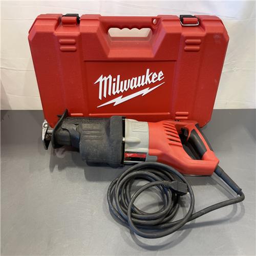 AS-IS - Milwaukee 6538-21 15.0 Amp Super Sawzall Reciprocating Saw with Carrying Case