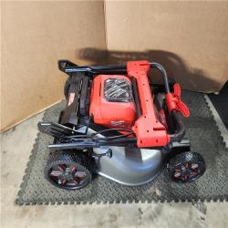 HOUSTON LOCATION - AS-IS (APPEARS LIKE NEW) M18 FUEL Brushless Cordless 21 in. Walk Behind Dual Battery Self-Propelled Mower W/(2) 12.0Ah Battery and Rapid Charger