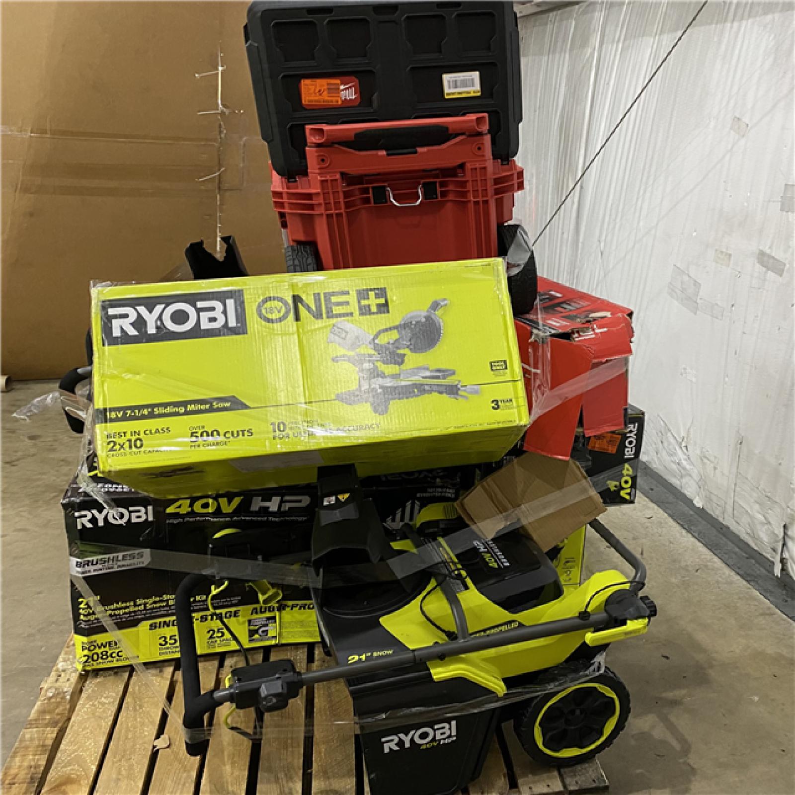 Houston Location AS IS - Tool Pallet