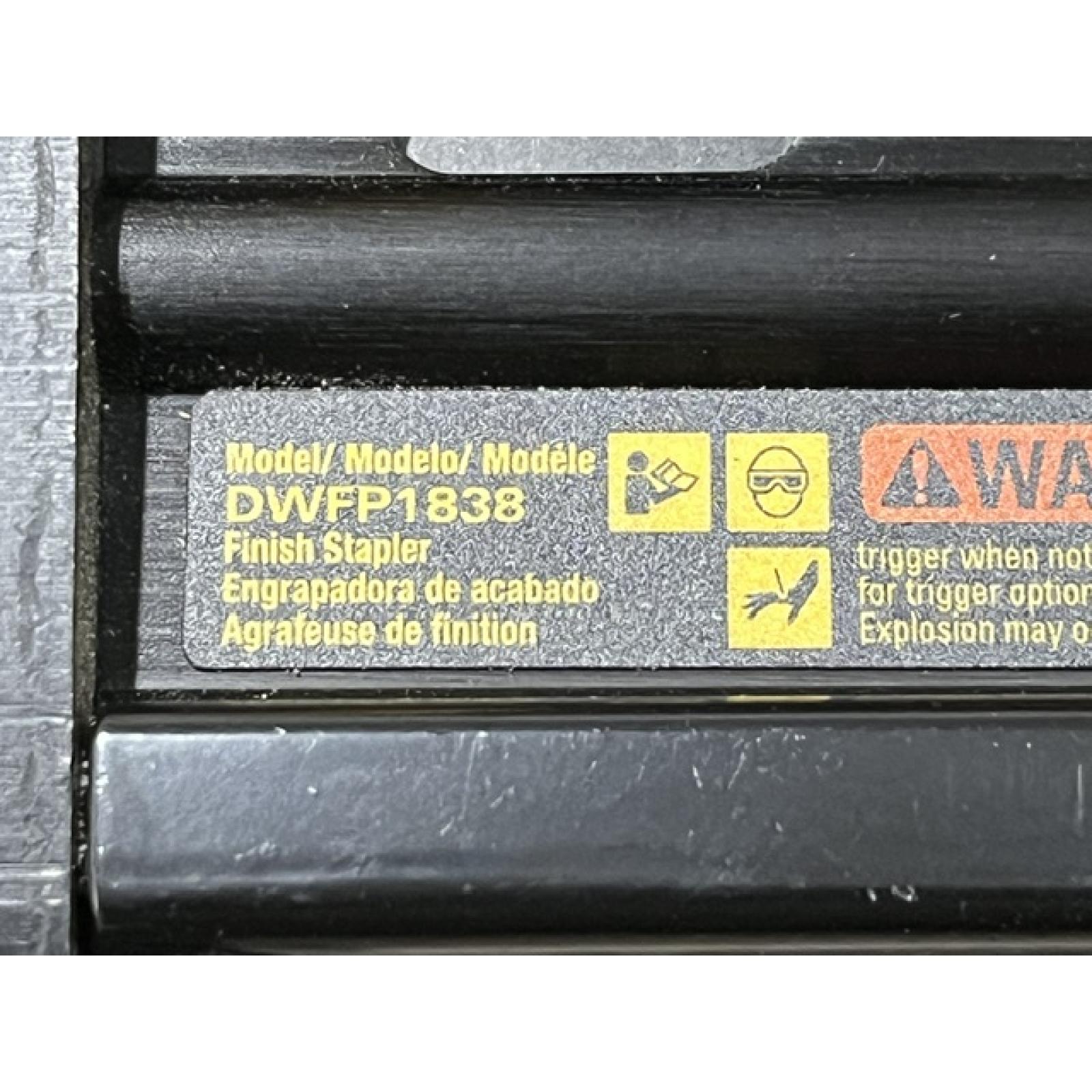 AS-IS DEWALT Pneumatic 18-Gauge 1/4 in. Crown Corded Stapler
