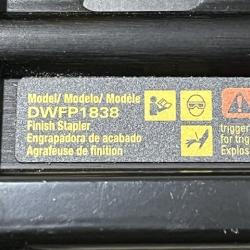 AS-IS DEWALT Pneumatic 18-Gauge 1/4 in. Crown Corded Stapler
