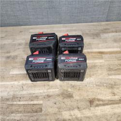 HOUSTON LOCATION - AS-IS MILWAUKEE FORGE BATTERY PACK QTY - 4