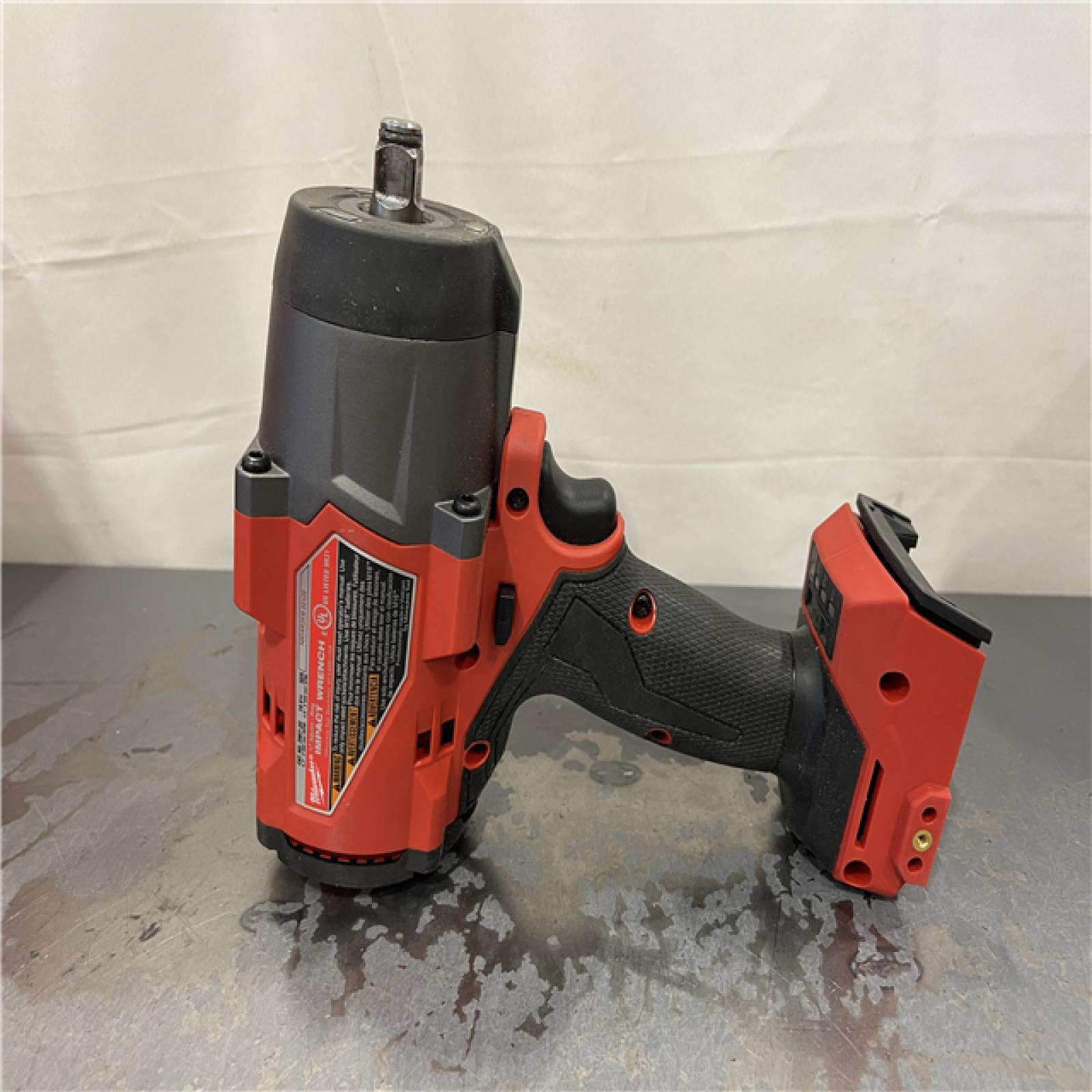 AS-IS - Milwaukee M18 FUEL 18V Lithium-Ion Brushless Cordless 1/2 in. Impact Wrench with Friction Ring
