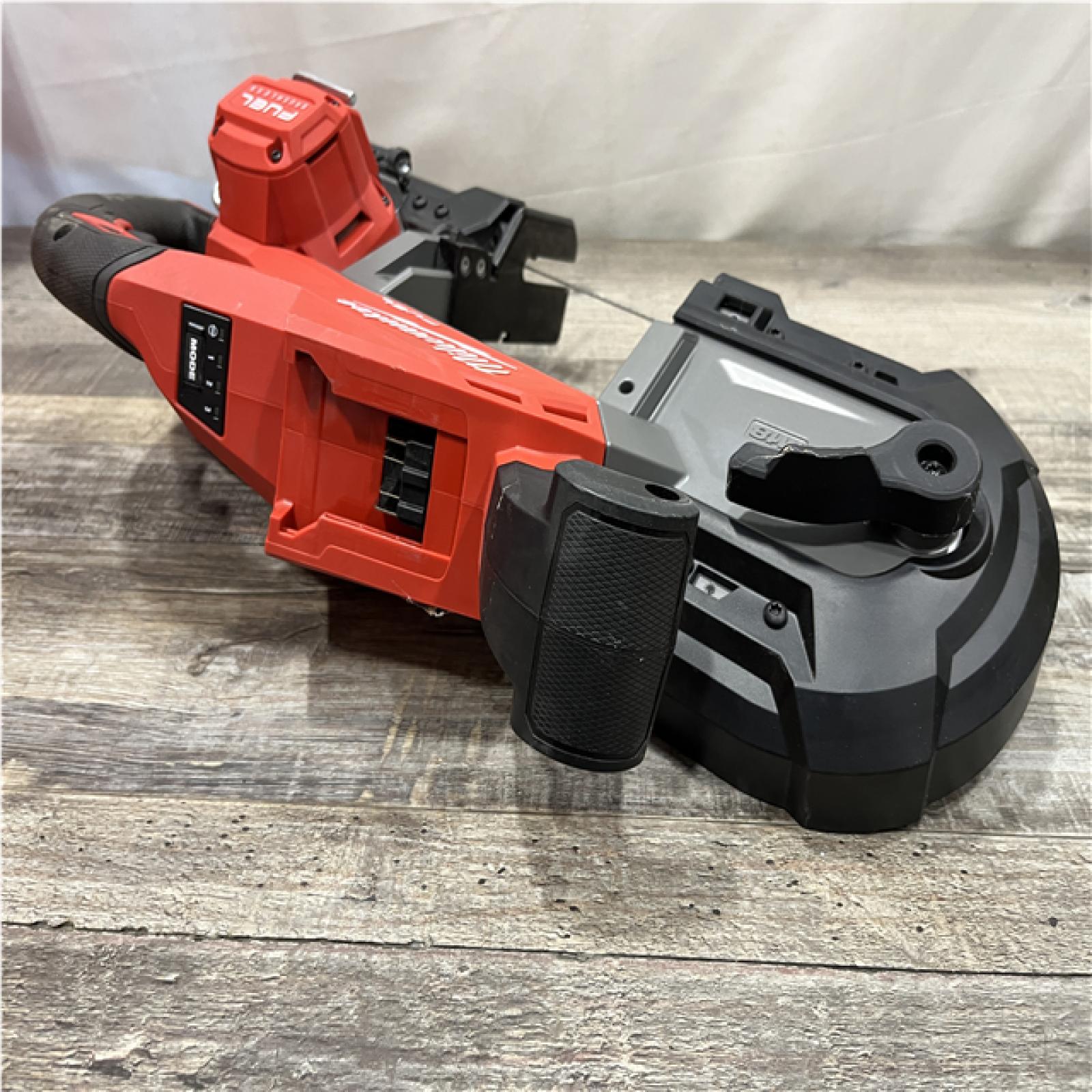 AS-IS Milwaukee FUEL 18V Lithium-Ion Brushless Cordless Deep Cut Band Saw (Tool-Only)