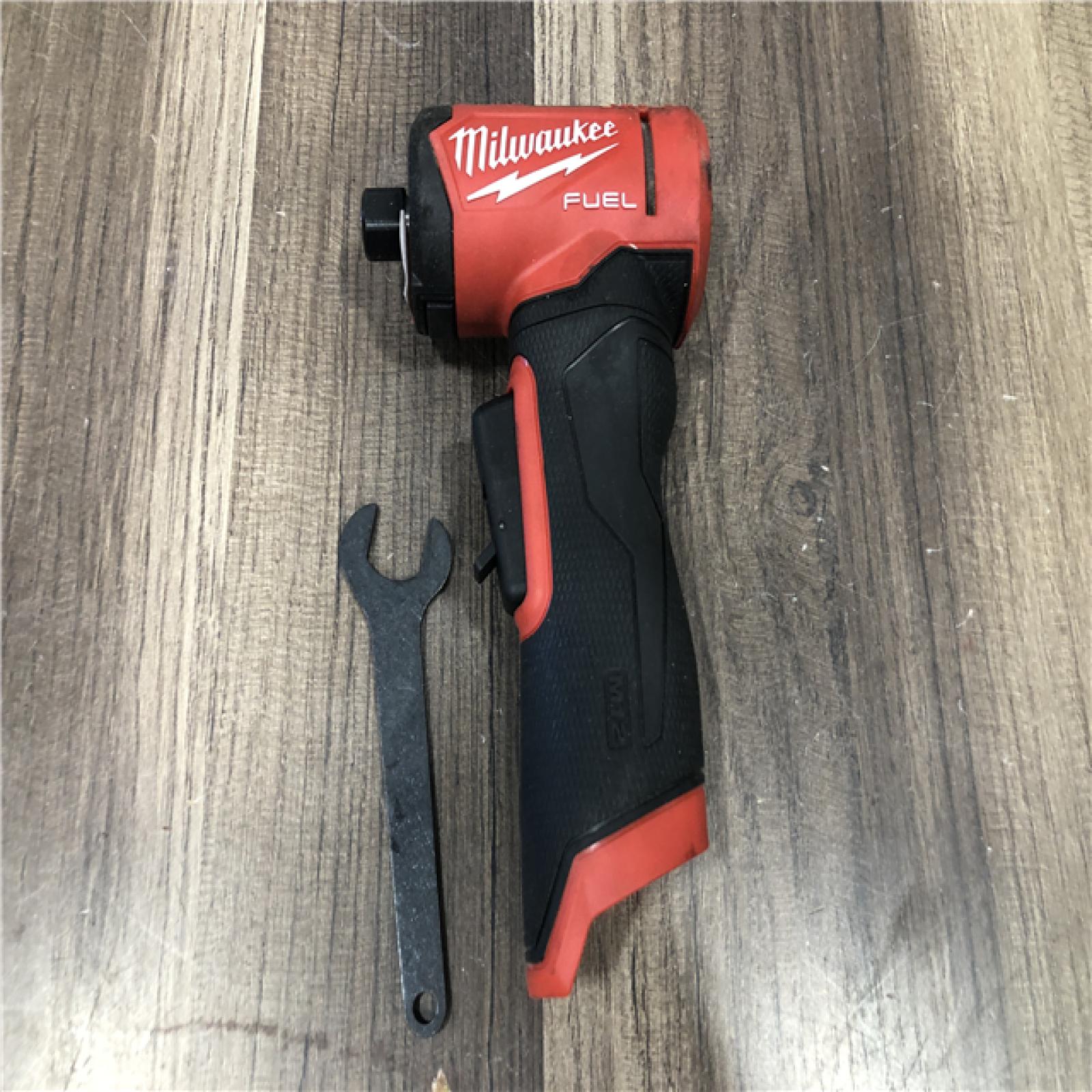 AS-IS Milwaukee FUEL 12V Lithium-Ion Brushless Cordless 1/4 in. Right Angle Die Grinder (Tool-Only)