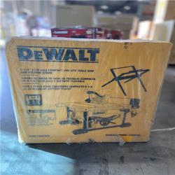 NEW! - DEWALT 15 Amp Corded 8-1/4 in. Compact Jobsite Tablesaw with Compact Table Saw Stand