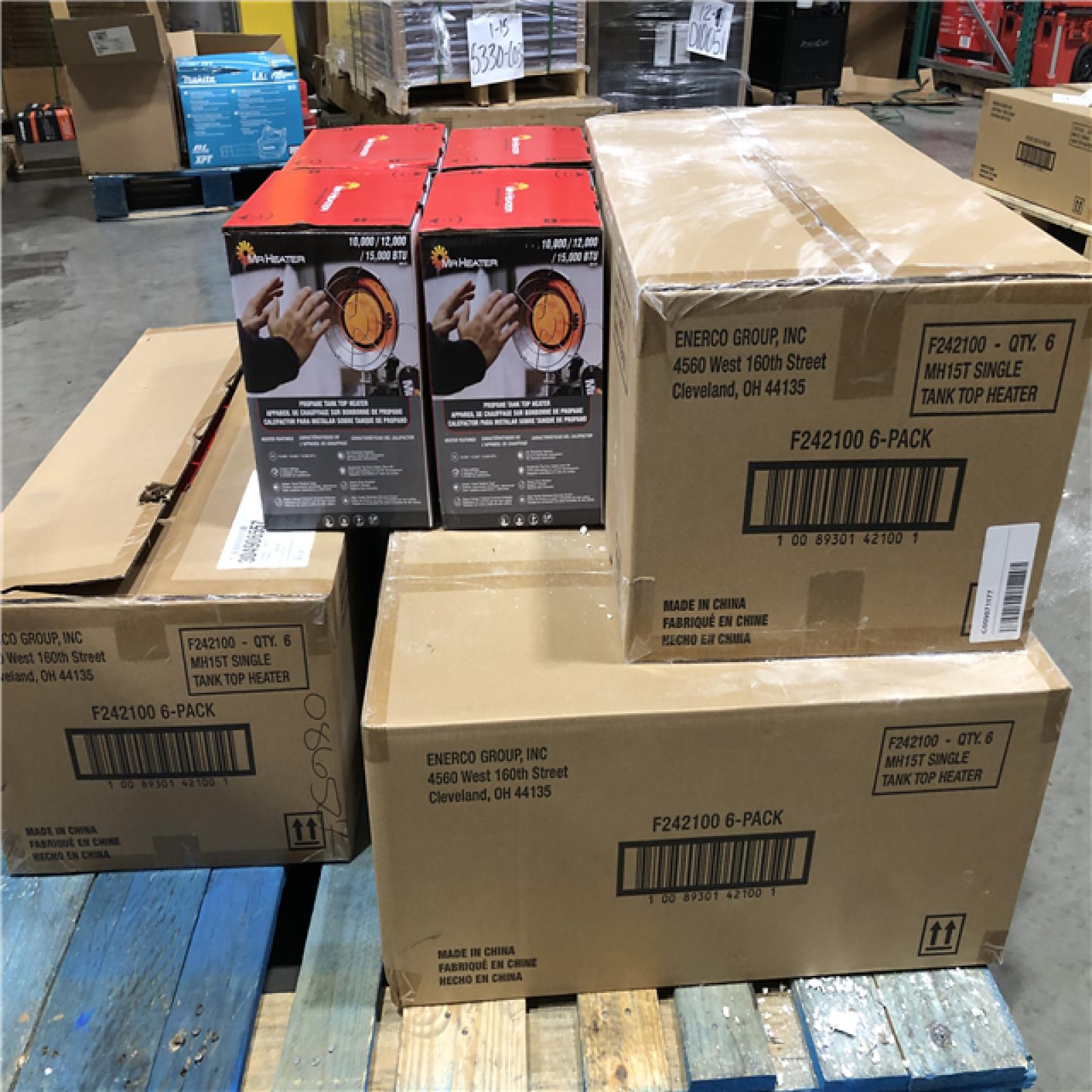 DALLAS LOCATION - Mr. Heater 15000 BTU Infrared Propane space Heater PALLET-(28 UNITS)