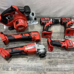 AS-IS Milwaukee 18-Volt Lithium-Ion Cordless (6-Tool) Combo Kit