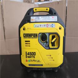 Phoenix Champion Power Equipment 4500/3250-Watt Recoil Start Gasoline/Propane Powered Dual Fuel Inverter Generator with Quiet Technology and CO Shield