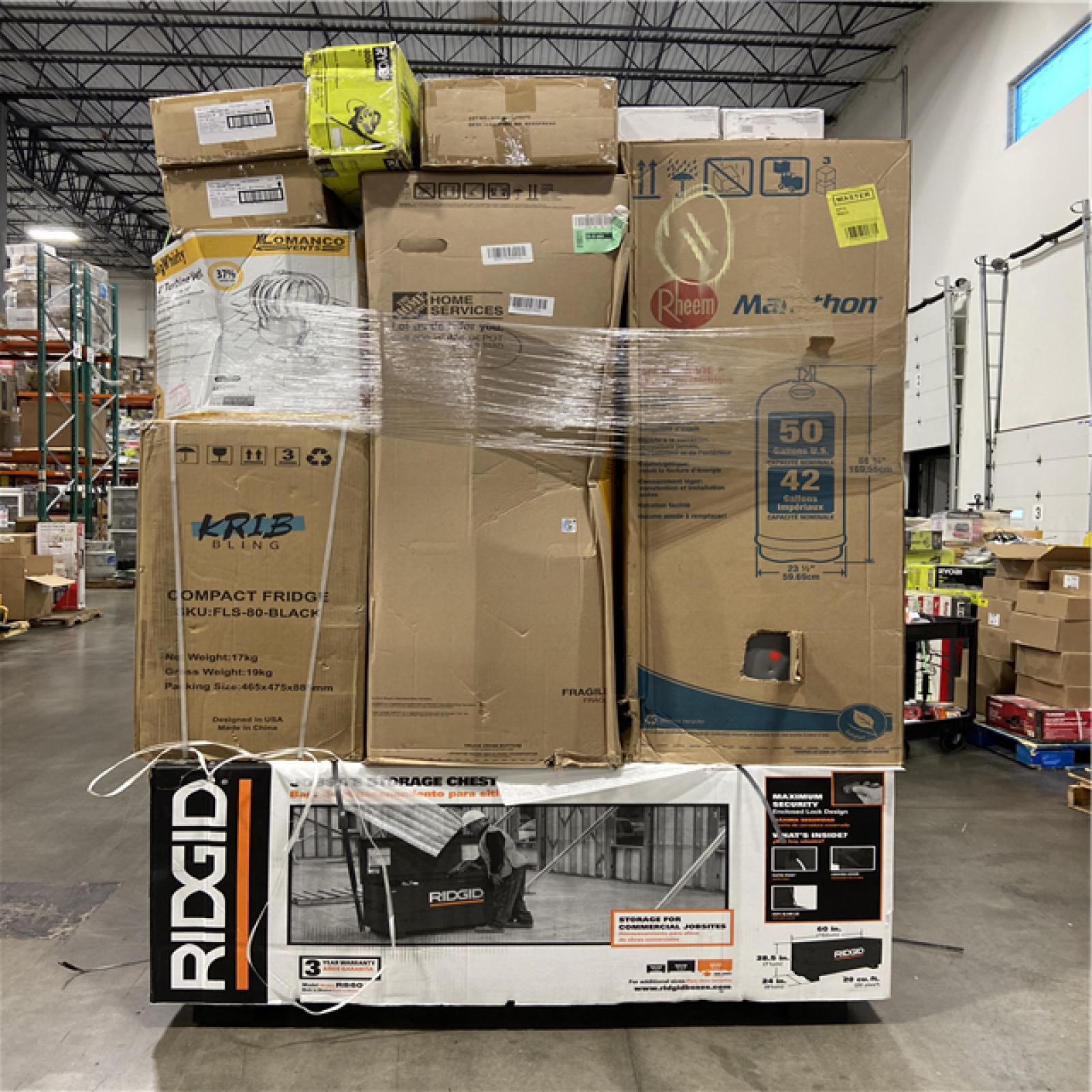 DALLAS LOCATION - AS-IS HOME IMPROVEMENT PALLET