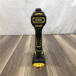 AS-IS DEWALT ATOMIC 20V MAX Cordless Brushless Compact 1/4 in. Impact Driver (Tool Only)