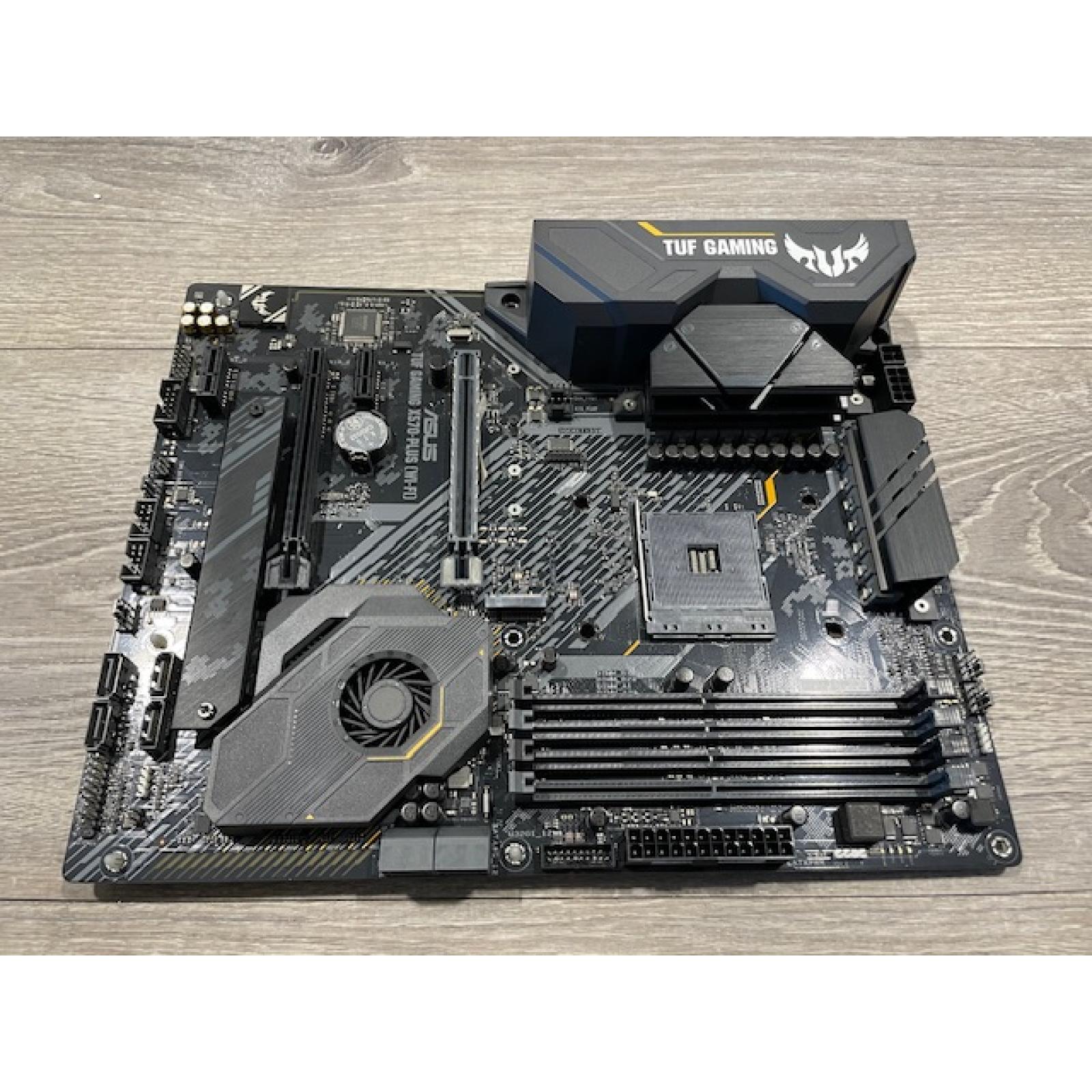 AS-IS ASUS TUF Gaming X570-Plus (Wi-Fi): AM4 AMD Motherboard