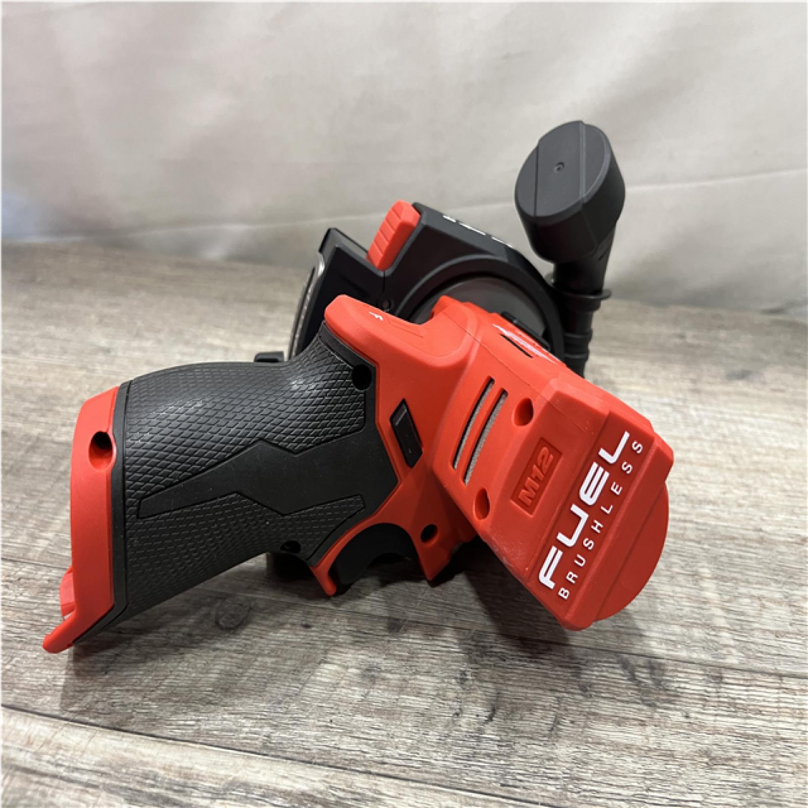 AS-IS Milwaukee FUEL 12V Lithium-Ion Brushless Cordless 3 in. Cut Off Saw (Tool-Only)