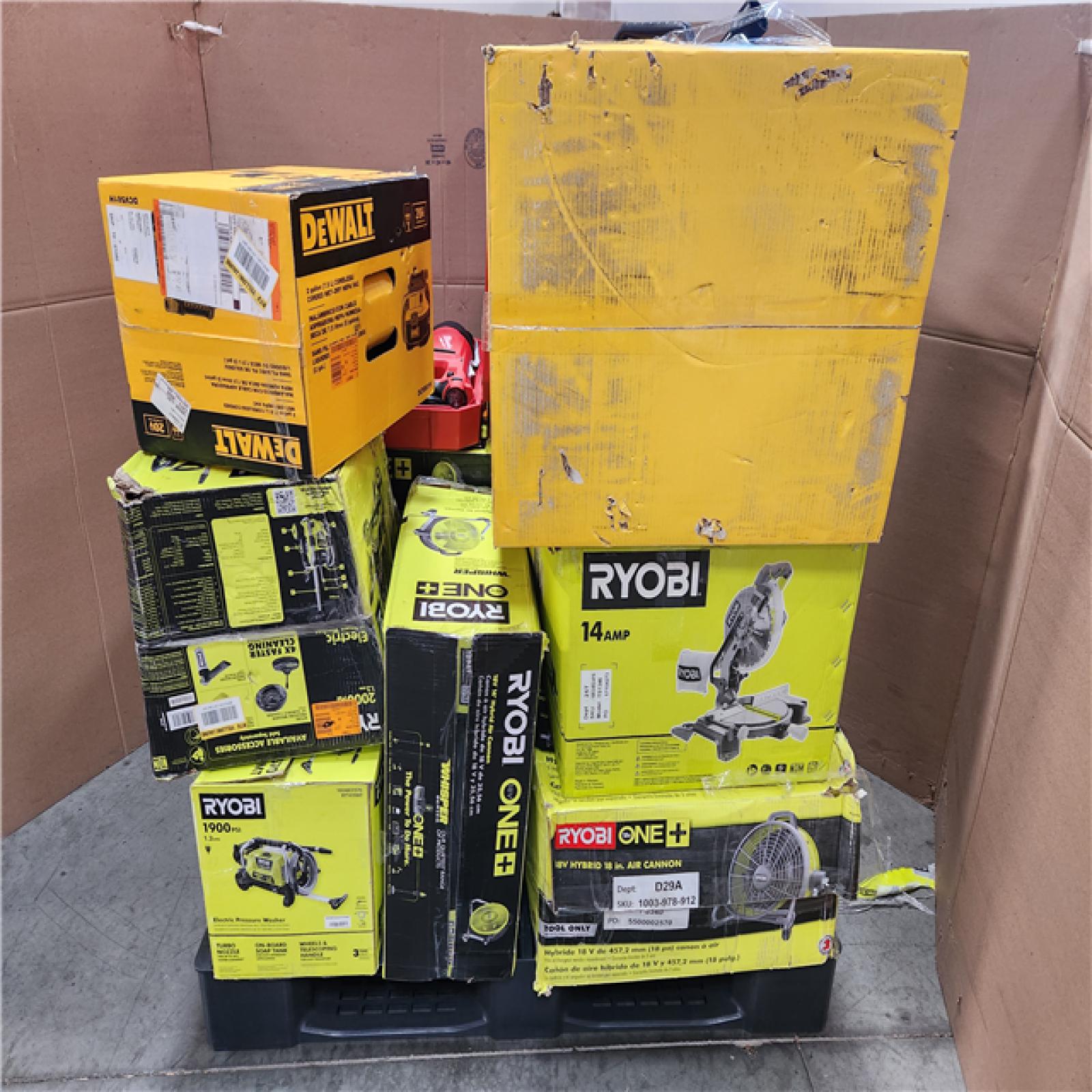 CALIFORNIA AS-IS TOOL PALLET