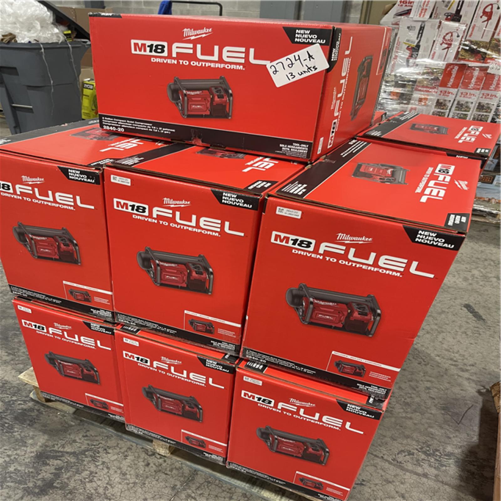 Pittston Location As-Is Power Tools Partial Truckload (14 pallets) 2724-A