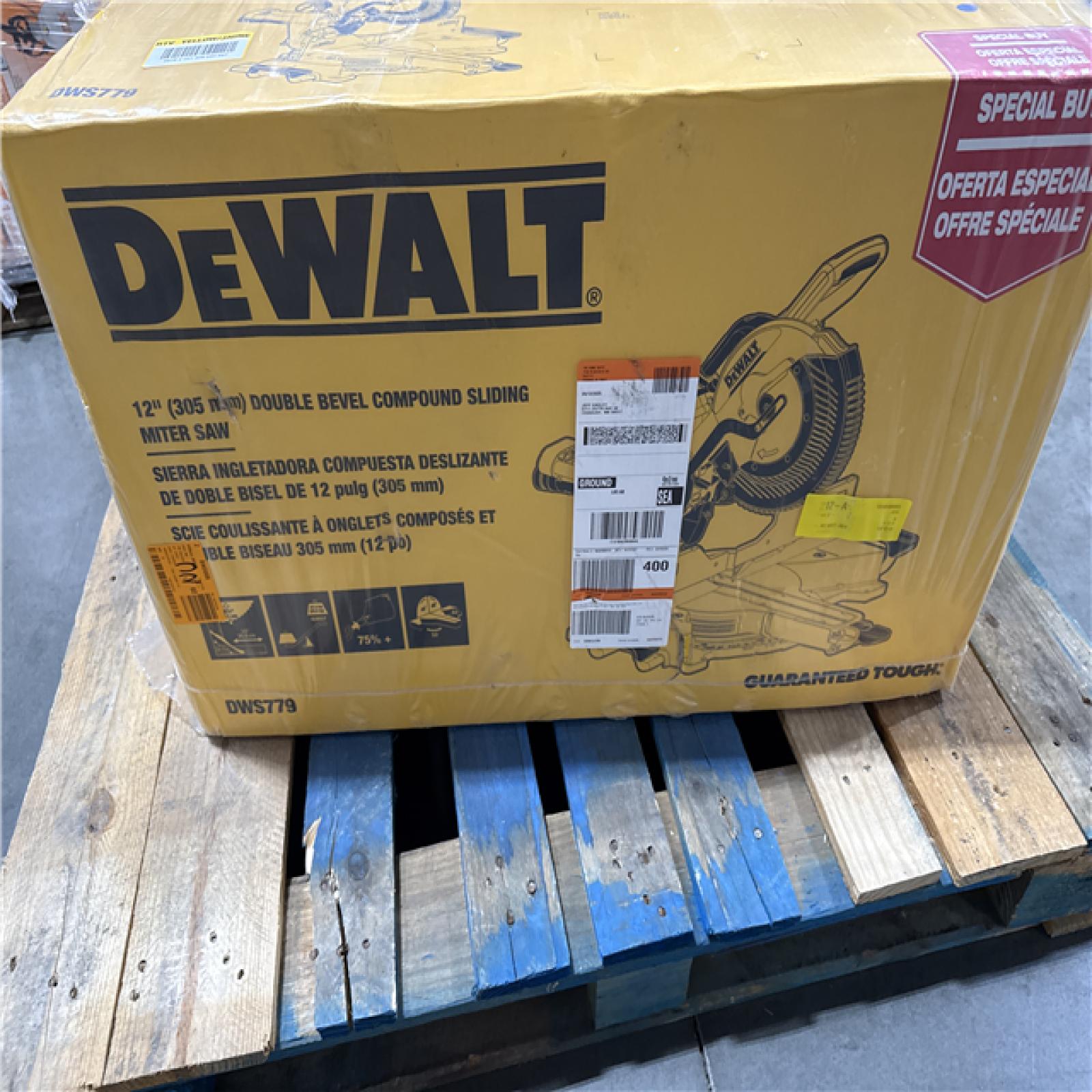 California NEW DeWalt 12” Double Bevel Compound Sliding Miter Saw