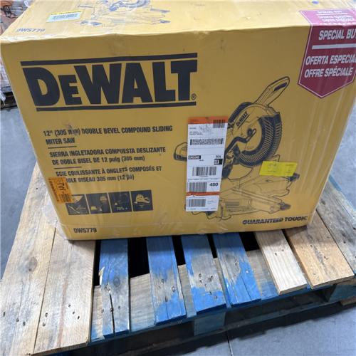 California NEW DeWalt 12” Double Bevel Compound Sliding Miter Saw