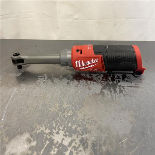 AS-IS - Milwaukee M12 FUEL 12V Lithium-Ion Brushless Cordless 3/8 in. Extended Reach High Speed Ratchet