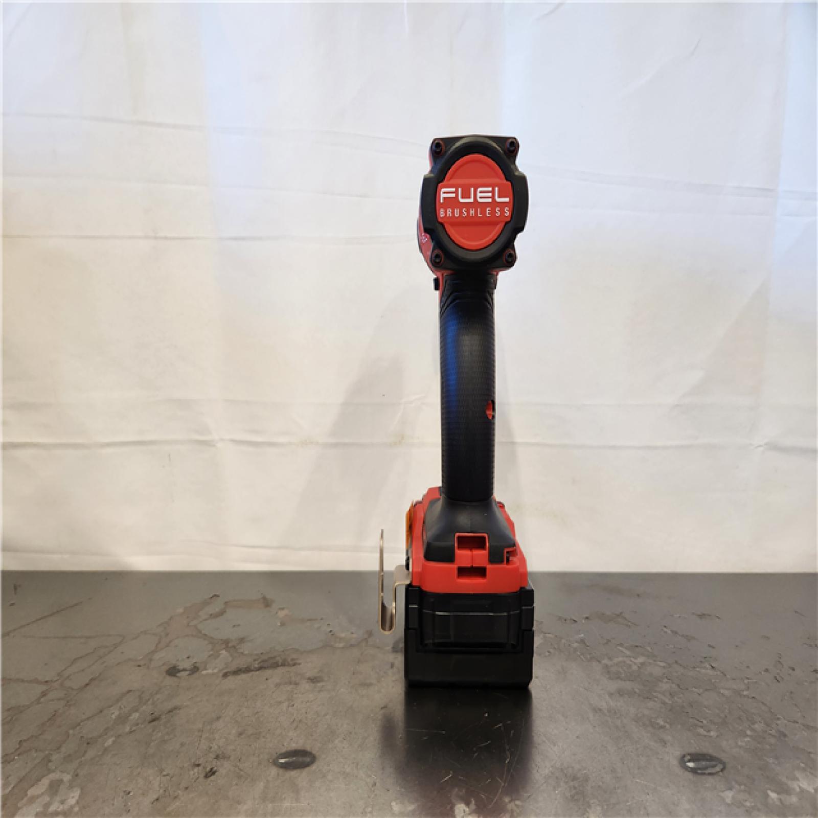 AS-IS-  Milwaukee FUEL SURGE 18V Lithium-Ion Brushless Cordless 1/4 in. Hex Impact Driver with (2) 5.0 Ah Battery and Charger