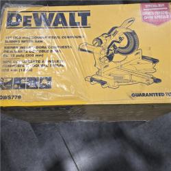 NEW! - DEWALT 12-in Dual Bevel Sliding Compound Miter Saw