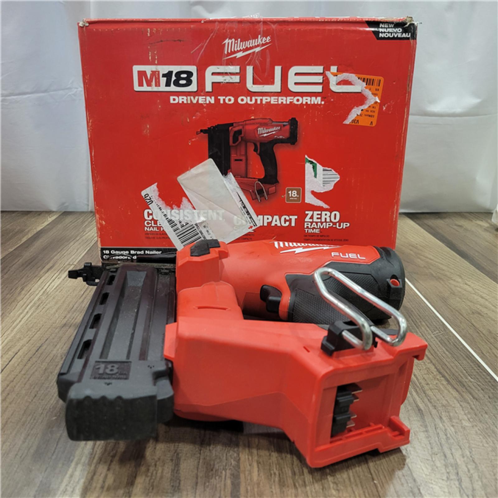 AS-IS Milwaukee M18 FUEL 18 Gauge Brad Nailer